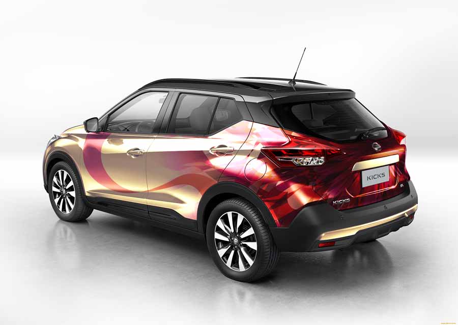 Nissan Kicks japonés partes trasera