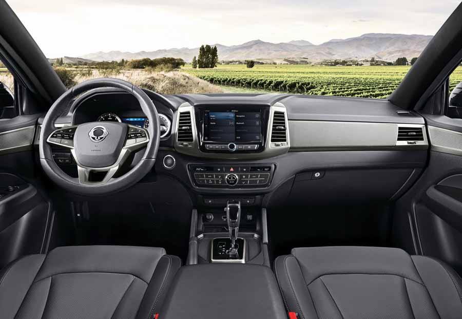 Ssangyong Musso Interior