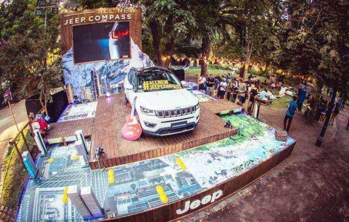 Jeep espacio en Lollapalooza