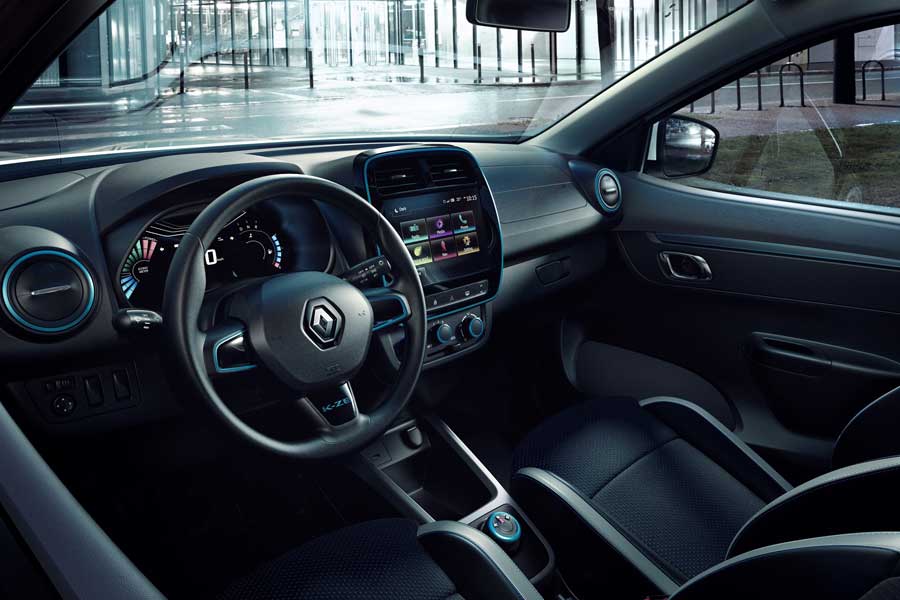Renault City K-ZE interior