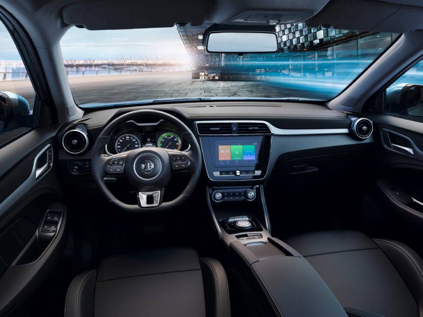 MG ZS interior